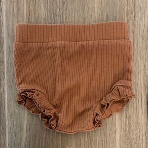 Spearmint Love Ribbed Baby Bloomers 3-6M